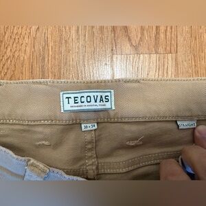 Tecovas tan straight jeans
